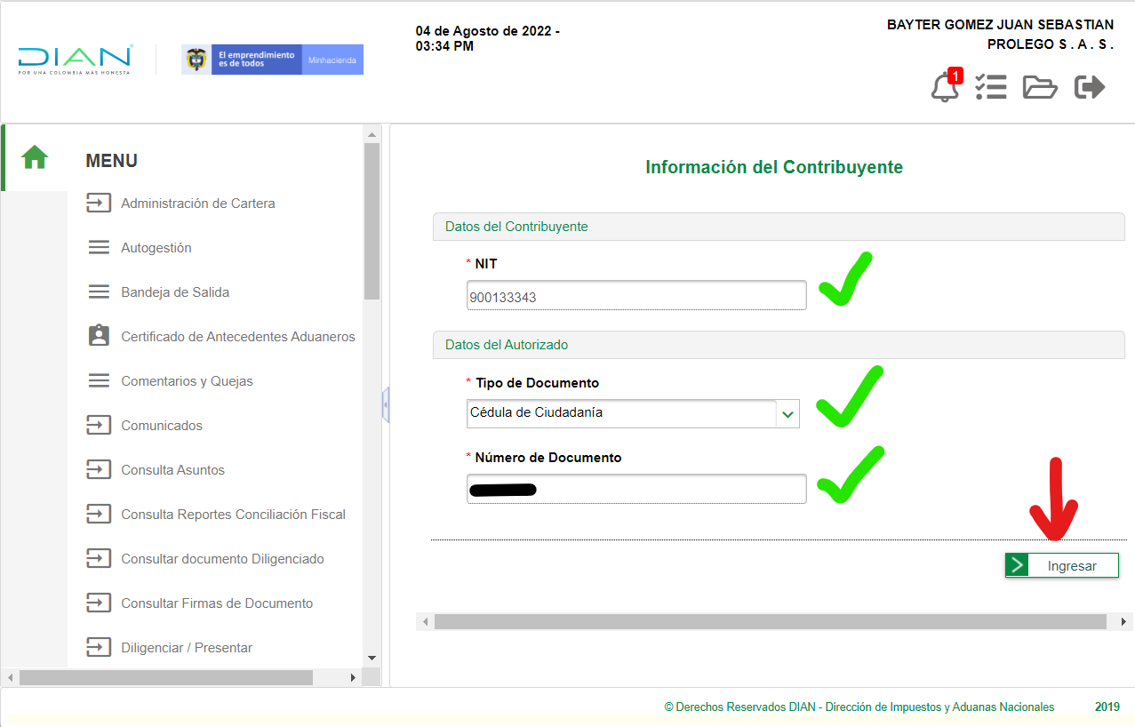 Como Solicitar La Autorización De Numeración Documento Soporte En La Dian 3128